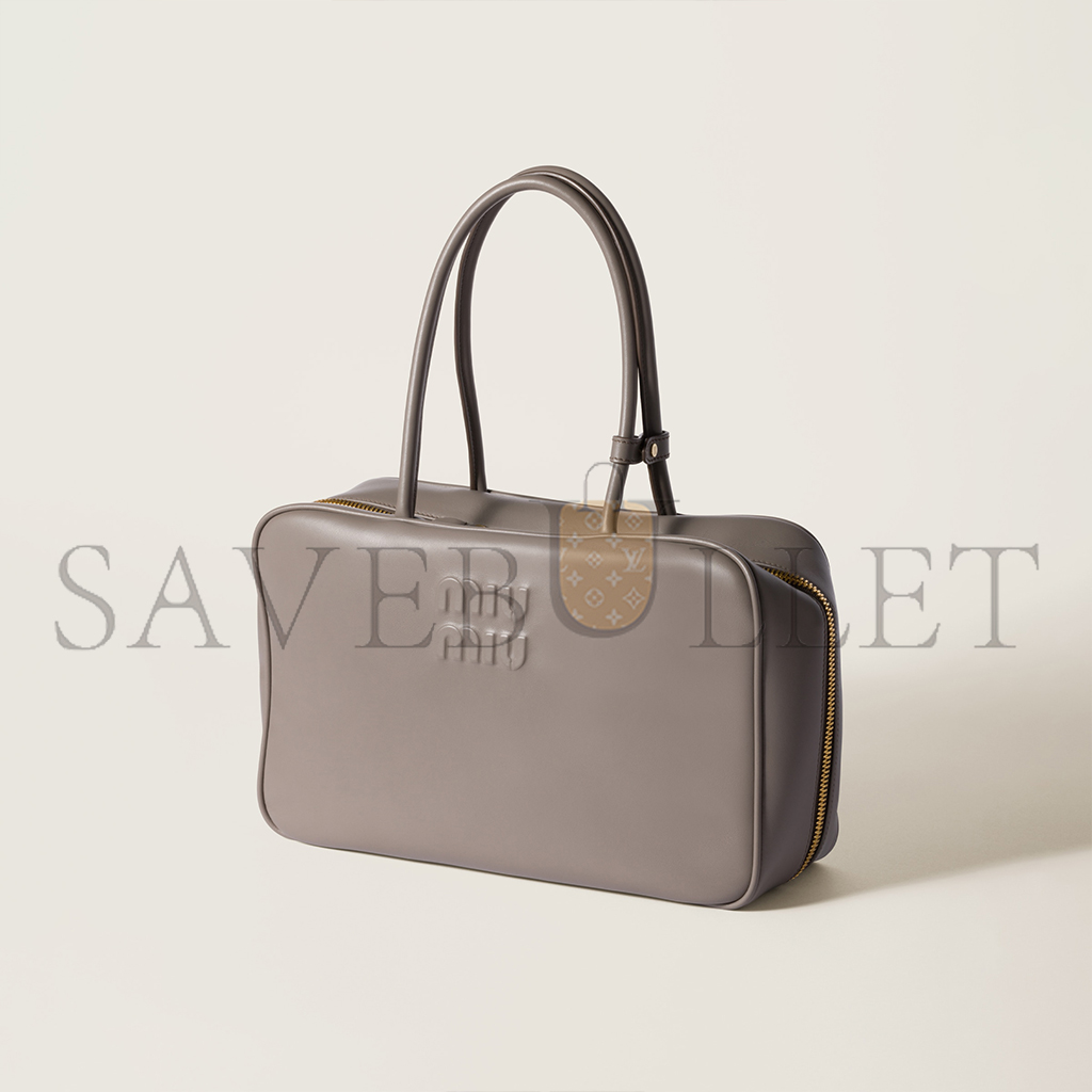 MIU MIU LEATHER BEAU BAG 5BB117 (34-23-10cm)